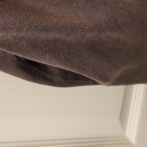 New In Women's Cotton Brown V-Neckline Short Sleeve Dress Size S - Picture 5 of 9